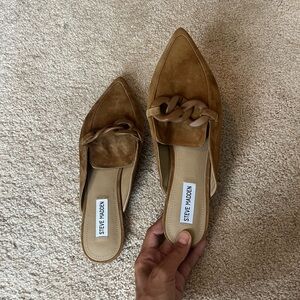 Steve Madden Cally Loafer Mule ~ Suede